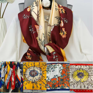 Vibrant Printed Sarong PNG Longi Square Scarf – Top Pick for Papua New Guinea, Tonga, Solomon Islands & Fiji