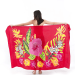 Floral Sarong | Rayon-Cotton Blend