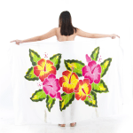 Floral Sarong | Rayon-Cotton Blend
