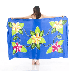 Floral Sarong | Rayon-Cotton Blend
