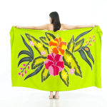 Floral Sarong | Rayon-Cotton Blend