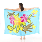 Floral Sarong | Rayon-Cotton Blend