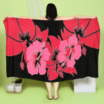Floral Sarong | Rayon-Cotton Blend