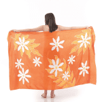 Floral Sarong | Rayon-Cotton Blend