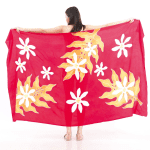 Floral Sarong | Rayon-Cotton Blend