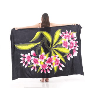 Floral Sarong | Rayon-Cotton Blend