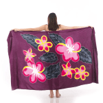 Floral Sarong | Rayon-Cotton Blend