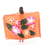 Floral Sarong | Rayon-Cotton Blend