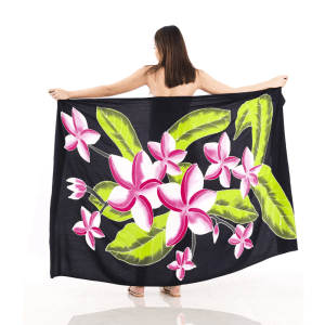 Floral Sarong | Rayon-Cotton Blend
