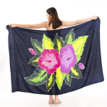 Floral Sarong | Rayon-Cotton Blend