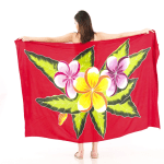 Floral Sarong | Rayon-Cotton Blend