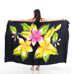 Floral Sarong | Rayon-Cotton Blend