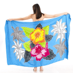Floral Sarong | Rayon-Cotton Blend