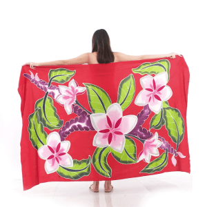 Floral Sarong | Rayon-Cotton Blend