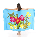 Floral Sarong | Rayon-Cotton Blend