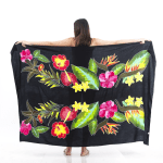 Floral Sarong | Rayon-Cotton Blend