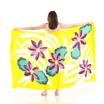 Floral Sarong | Rayon-Cotton Blend