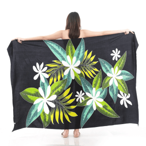 Floral Sarong | Rayon-Cotton Blend