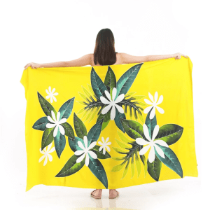 Floral Sarong | Rayon-Cotton Blend