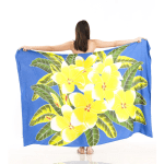 Floral Sarong | Rayon-Cotton Blend