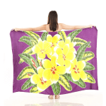 Floral Sarong | Rayon-Cotton Blend