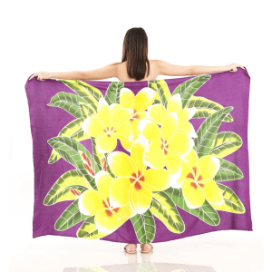 Floral Sarong | Rayon-Cotton Blend
