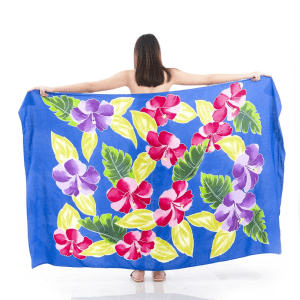 Floral Sarong | Rayon-Cotton Blend