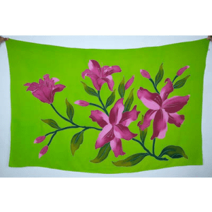 Floral Sarong | Rayon-Cotton Blend