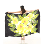 Floral Sarong | Rayon-Cotton Blend