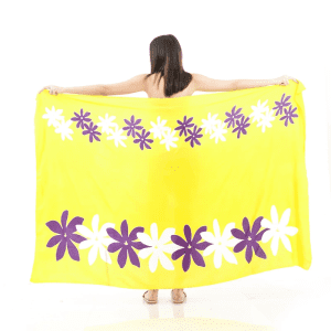 Floral Sarong | Rayon-Cotton Blend